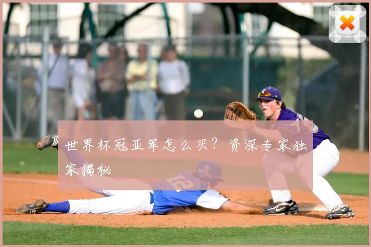 世界杯冠亚军怎么买?资深专家独家揭秘